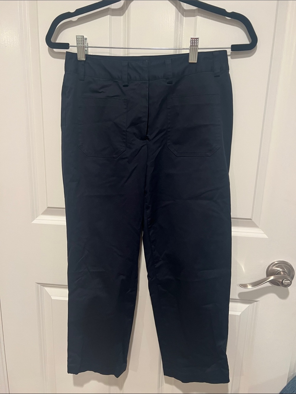Jenni Kayne Navy Straight-Leg Chinos